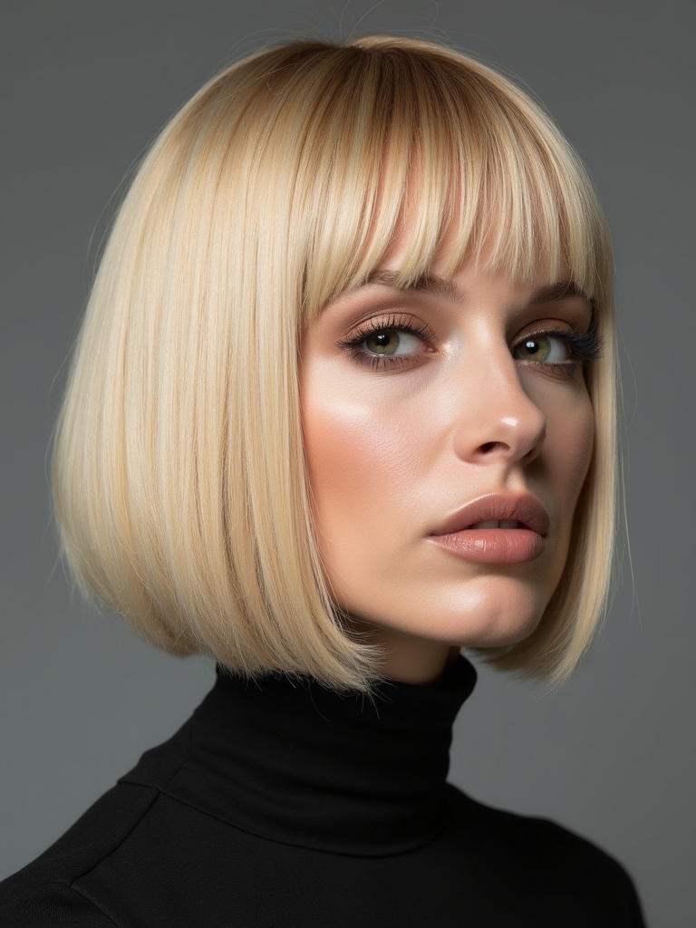 tailored bob for face shapes