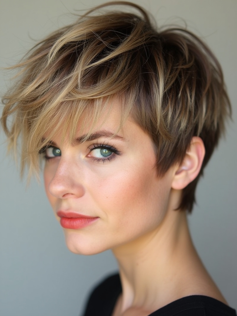 texturizing techniques for pixie