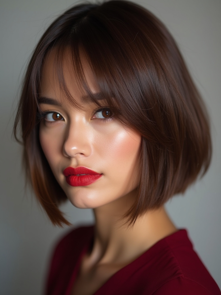 timeless chic french bob