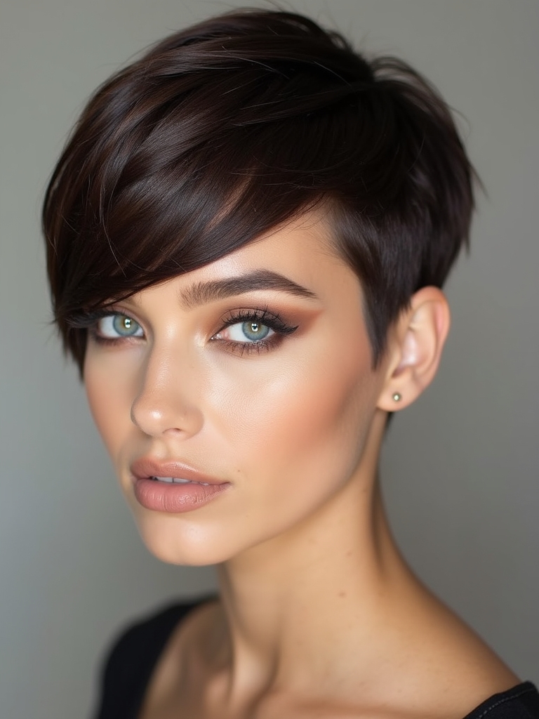 timeless chic pixie hairstyle