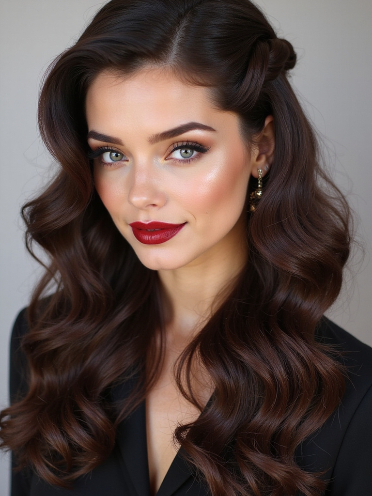timeless elegance with waves