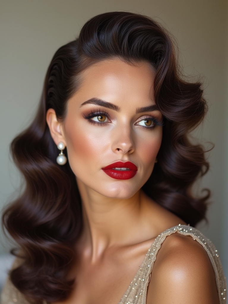 timeless elegance with waves