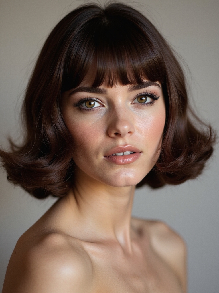 timeless vintage bang trends