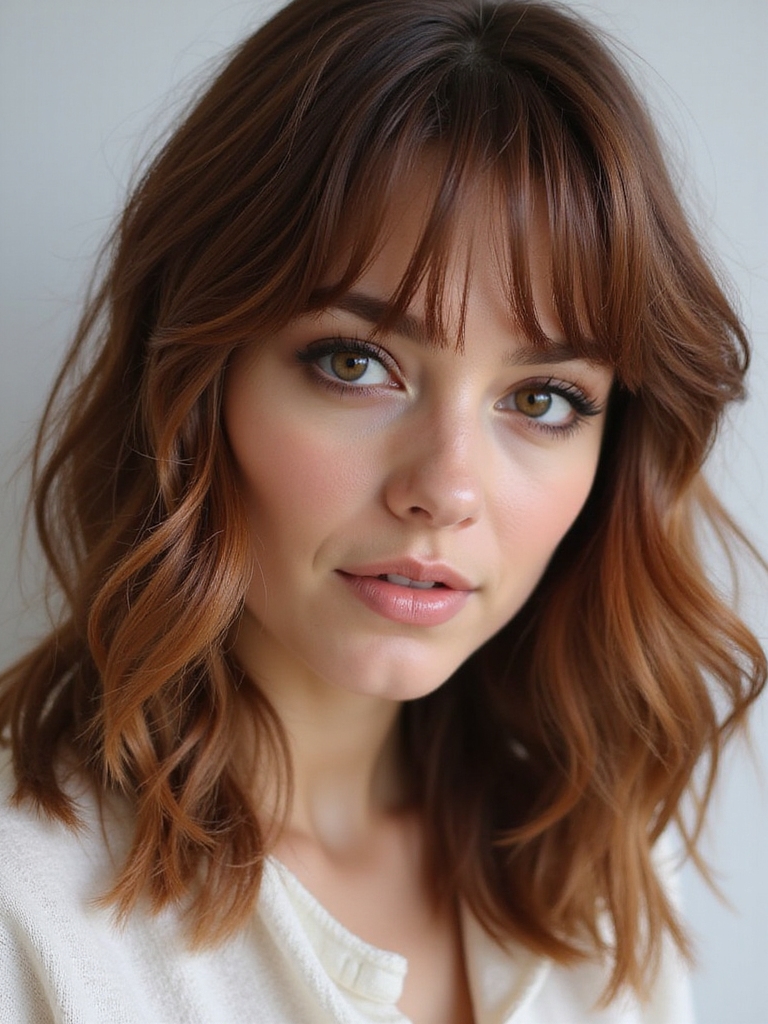 transformative wispy bangs style