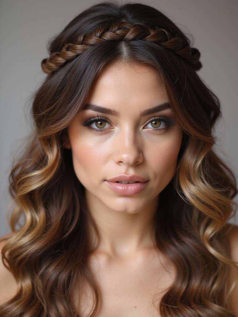 waterfall braid styling guide