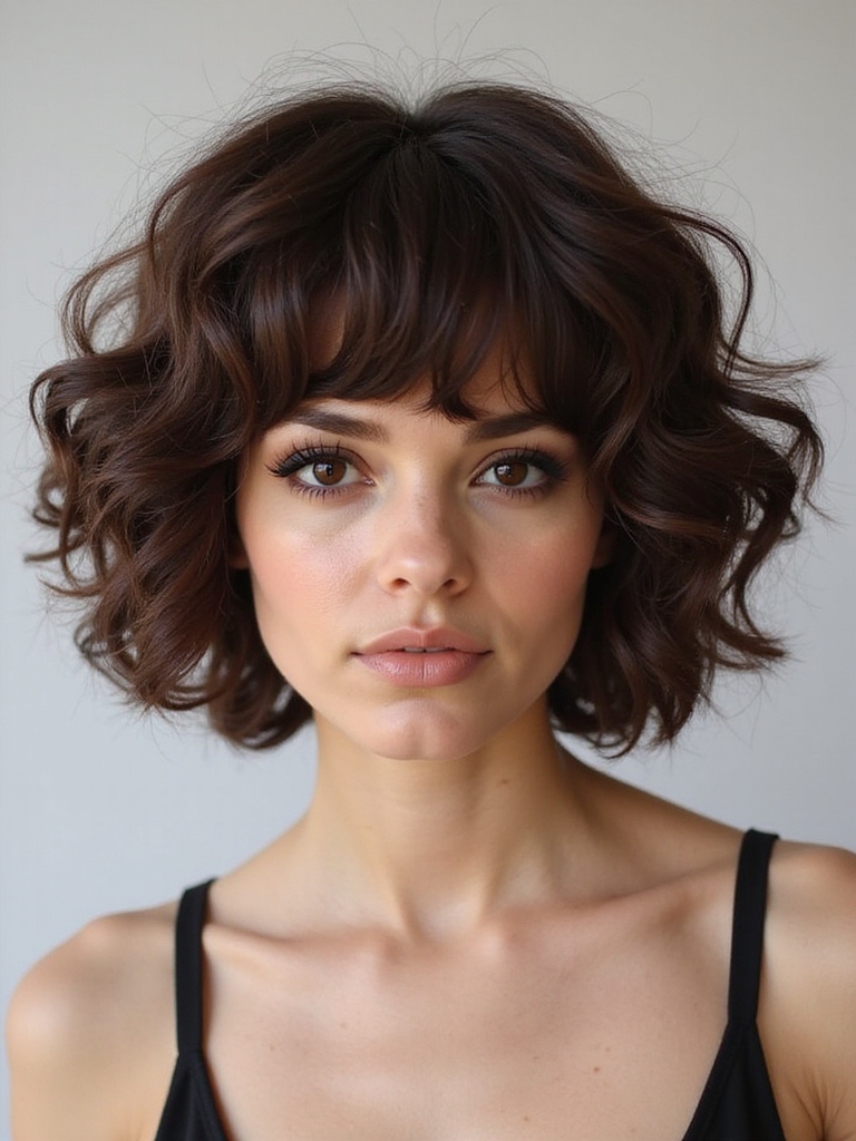 whimsical bubble crown volume