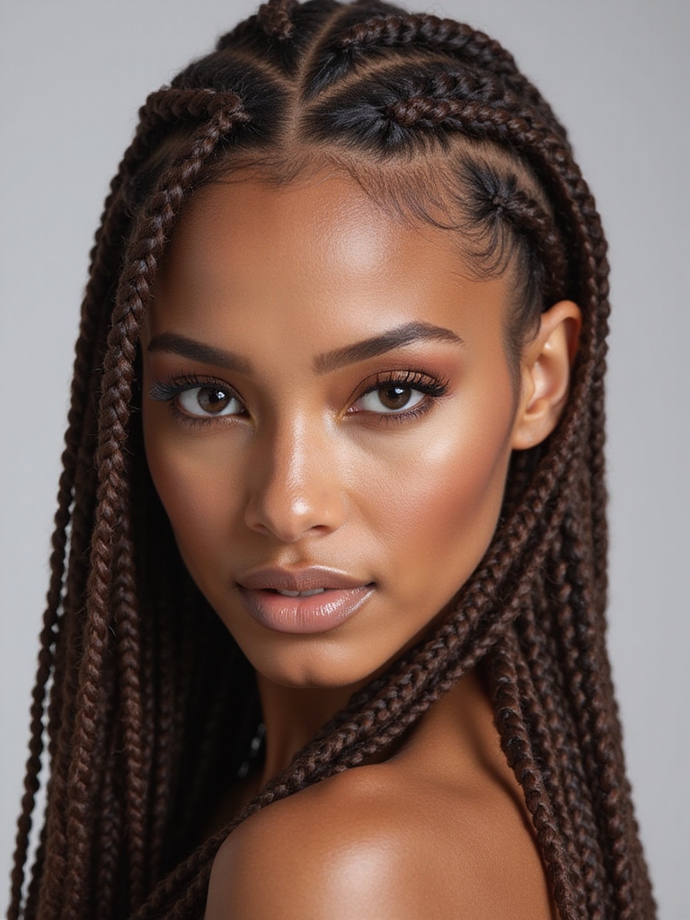 zig zag braid styling techniques