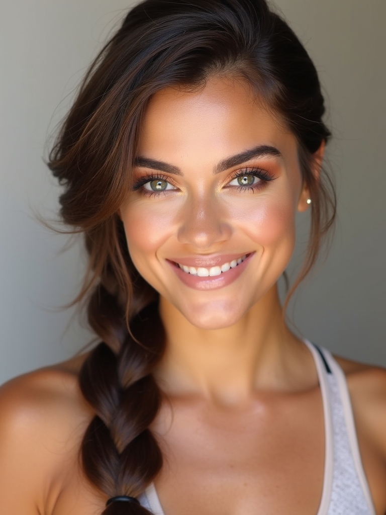 bold side braid confidence