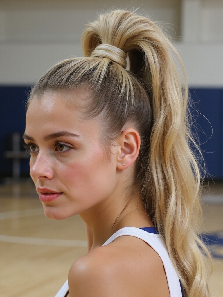 bubble ponytail for energy