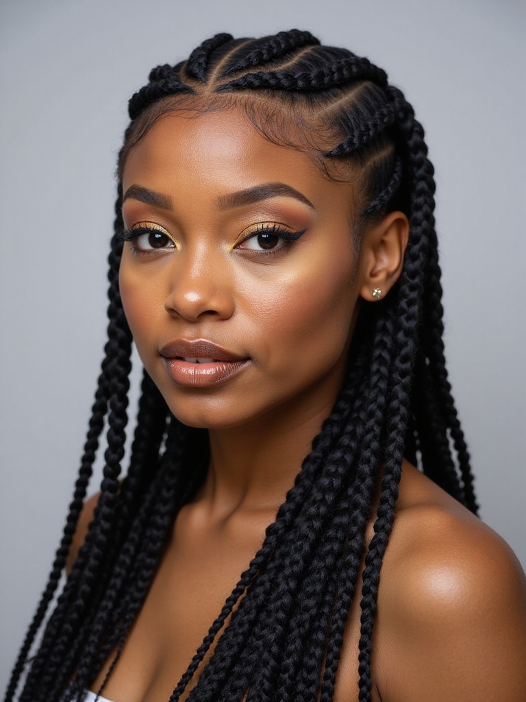 celebrity cornrow hairstyle trends