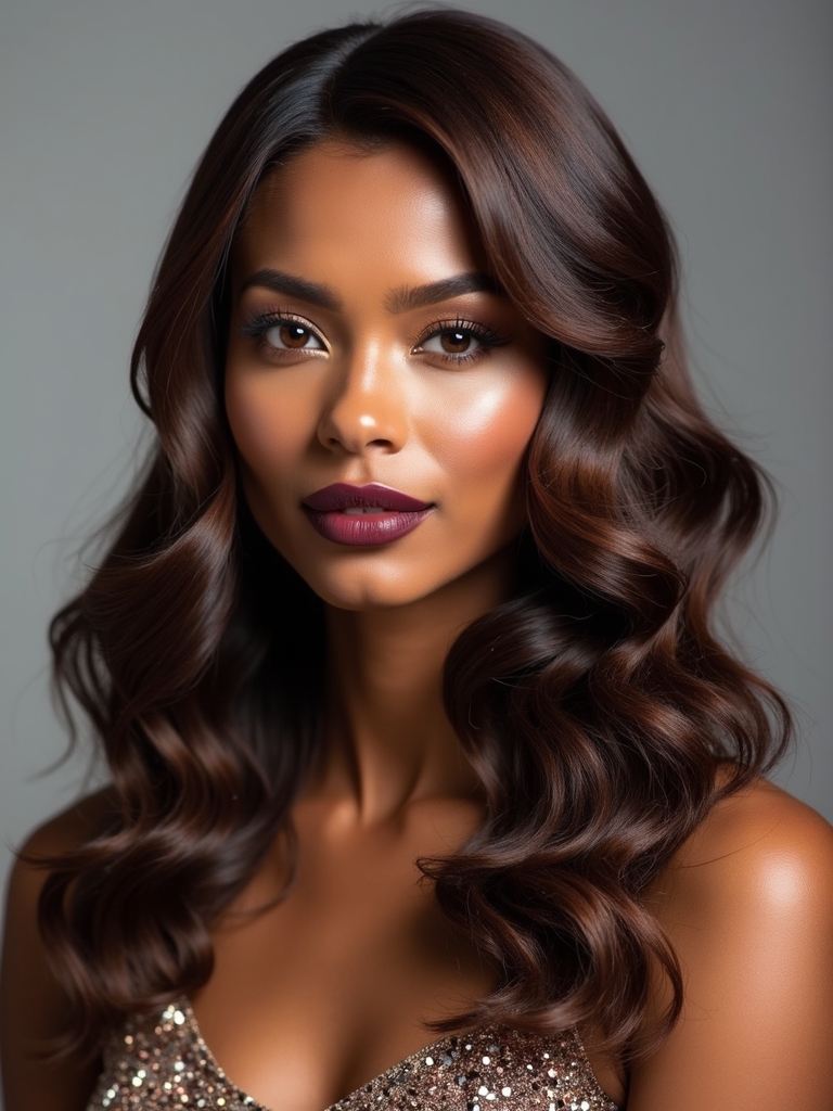 chic side part hairstyles