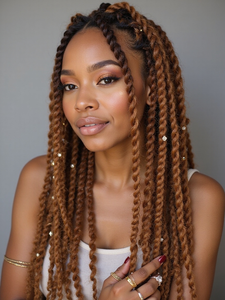 creative bohemian twist accessories