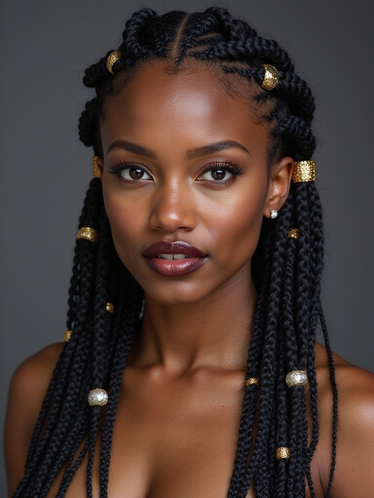 creative fulani braid patterns