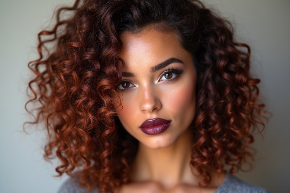 curly hair style inspiration