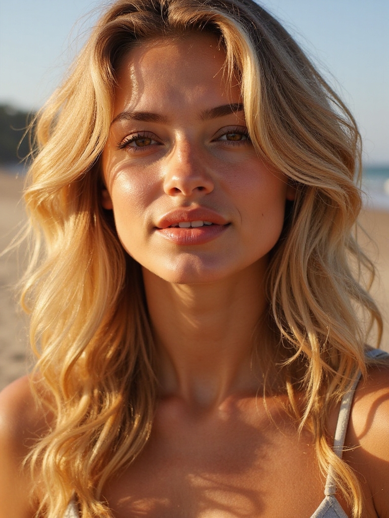 effortless beach wave curls