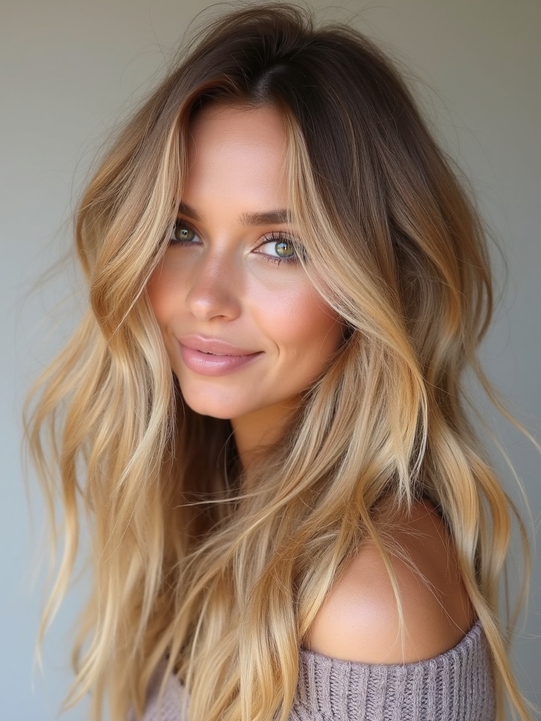 effortless beach wave hairstyle