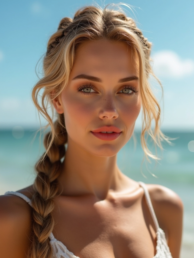effortless beachy braid style