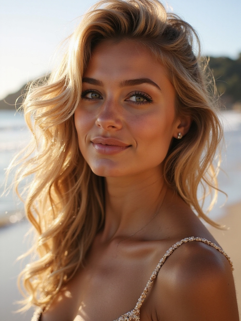 effortless beachy waves hairstyle