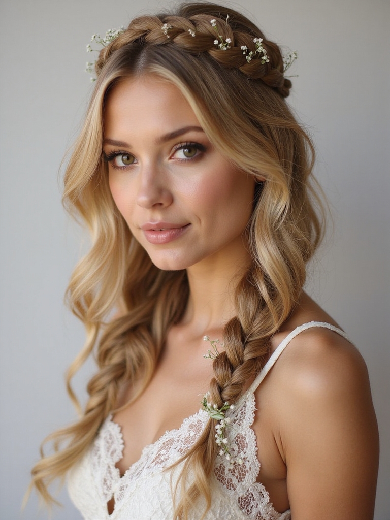 effortless boho braid style