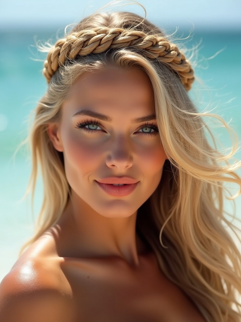 effortlessly chic beach braid