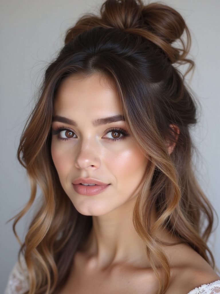 effortlessly chic messy bun
