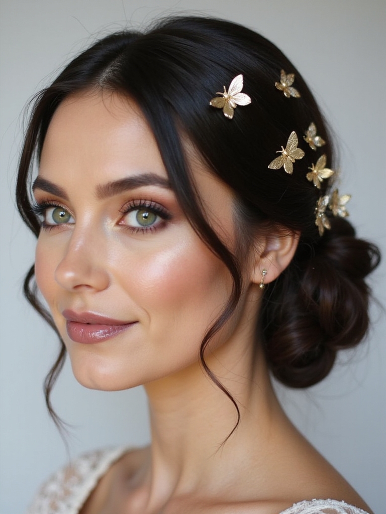 effortlessly chic twisted bun