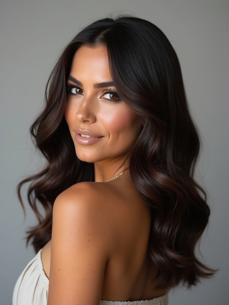effortlessly elegant side sweep