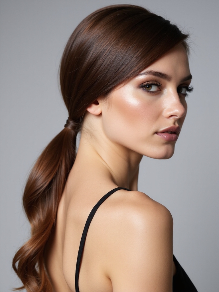 elegant and versatile hairstyle