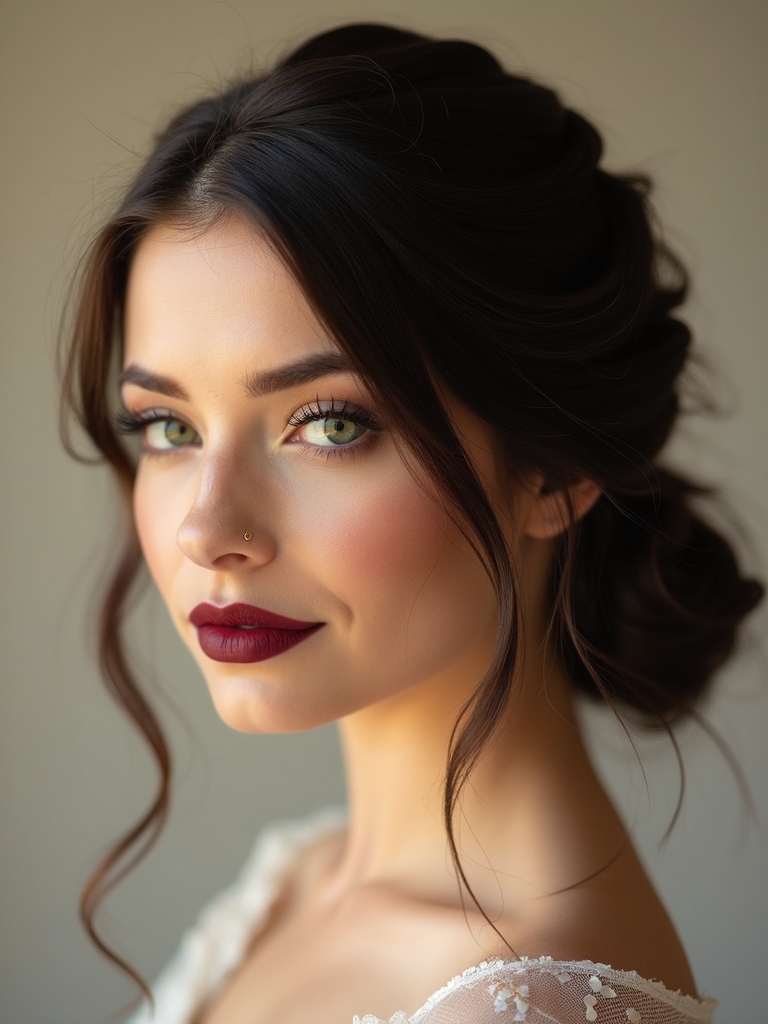 elegant low chignon tutorial