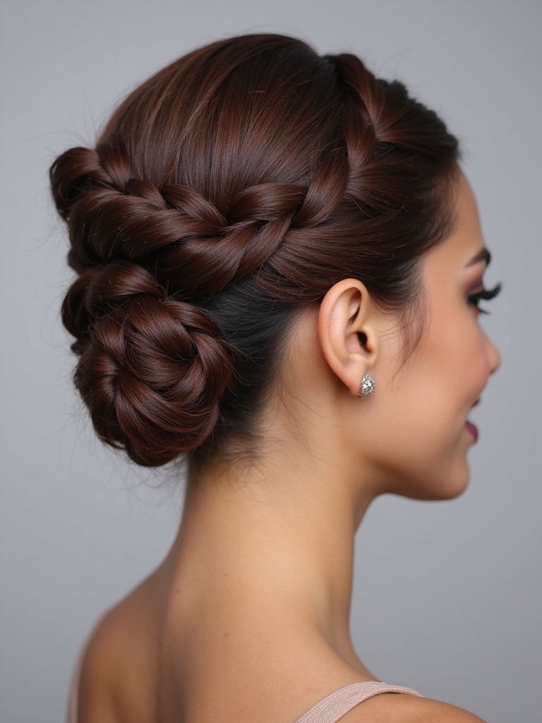 elegant low maintenance flat twists