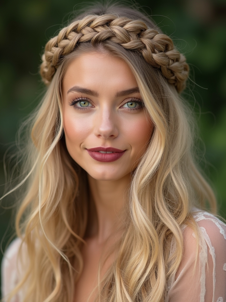 elegant waterfall braid tutorial