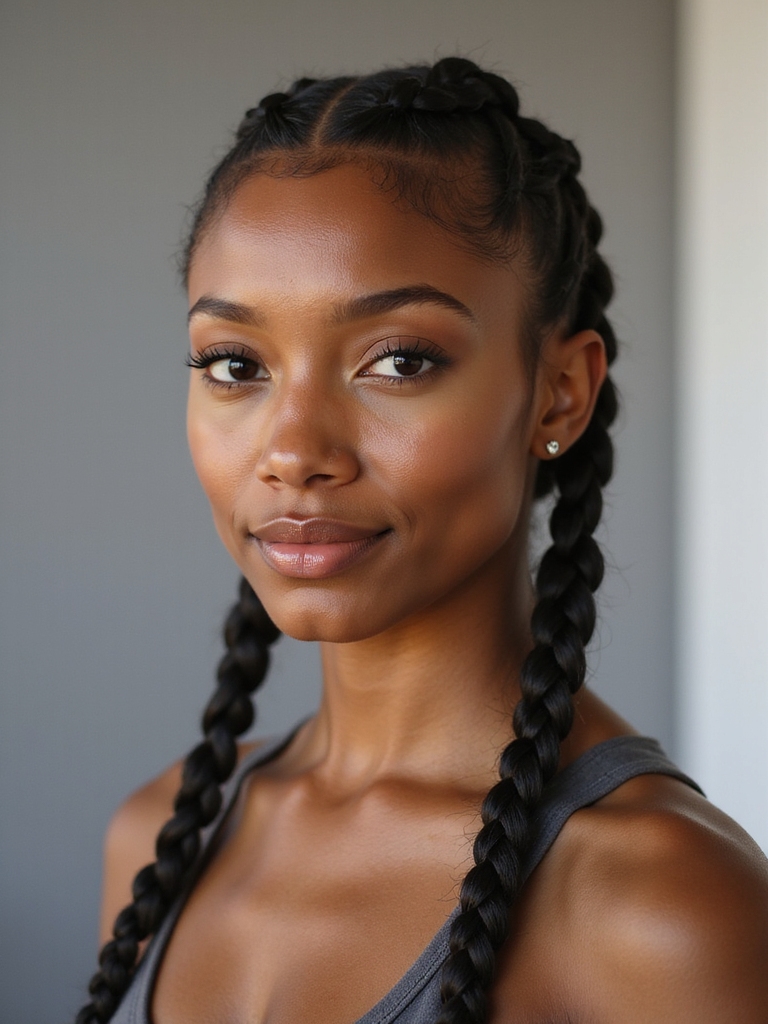 fierce practical stylish braids