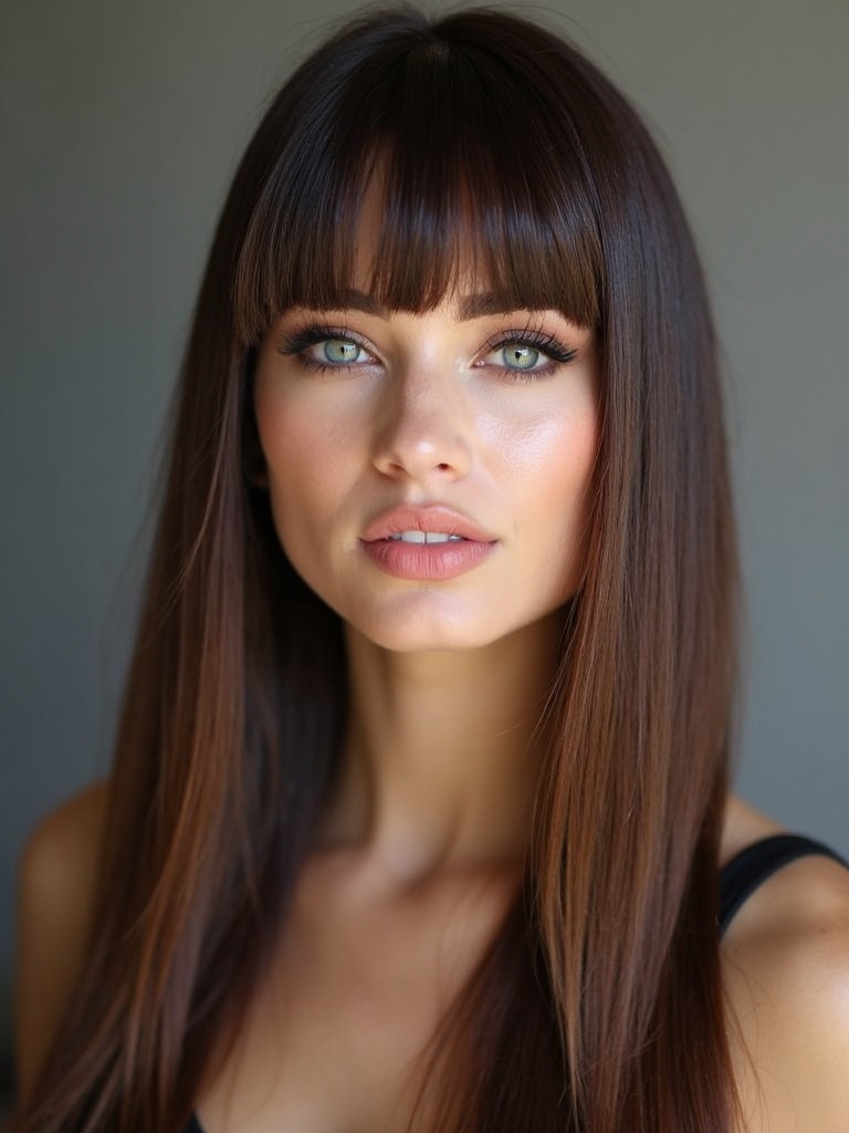 flawless fringe with mousse