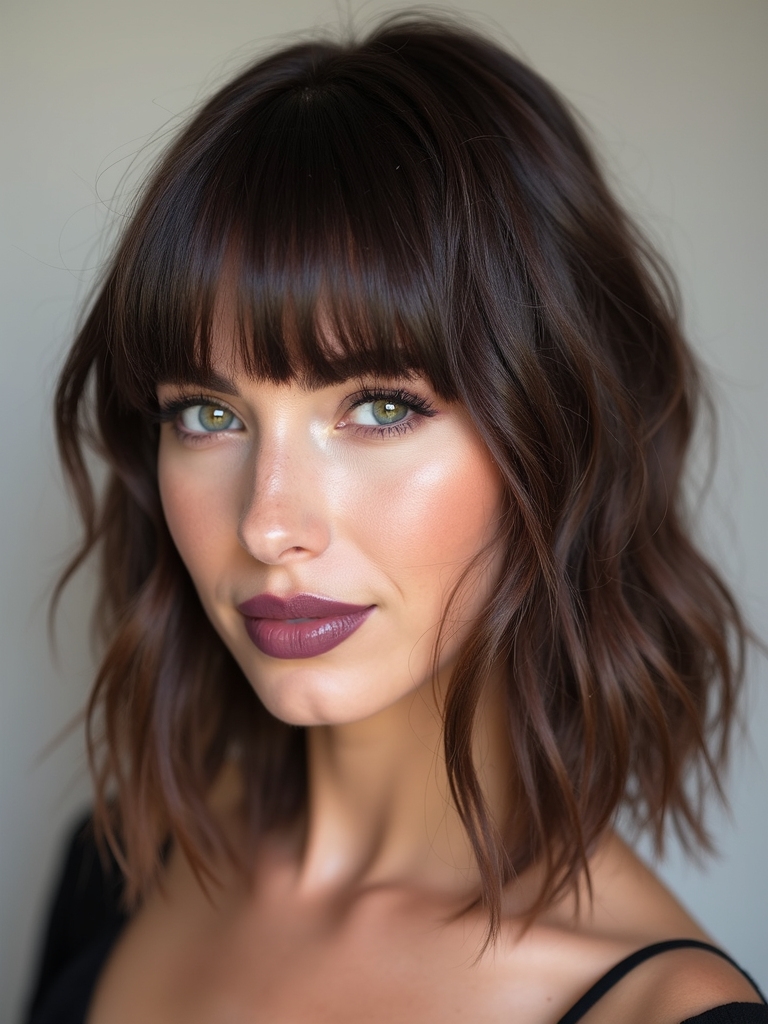 fringe styles for face shapes