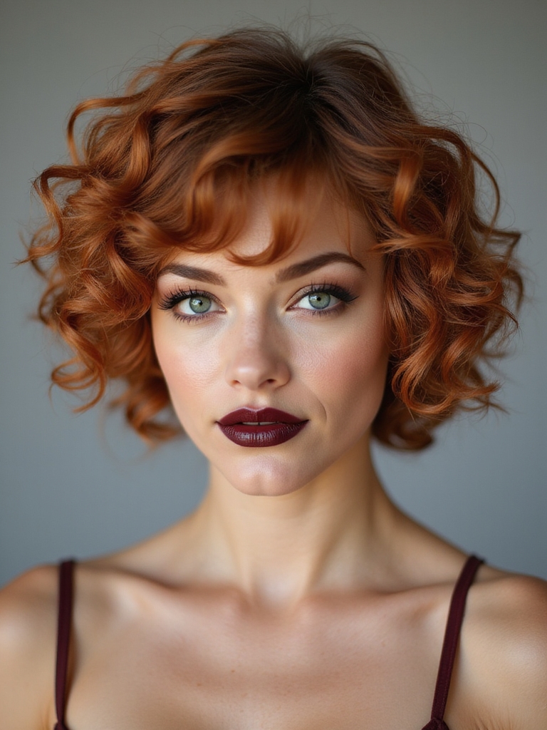 inspiring short curly hairstyles