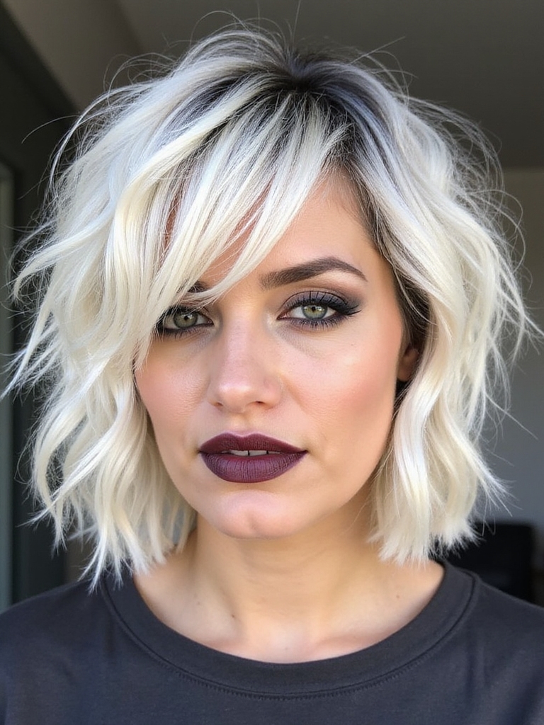 layered edgy hairstyle tips