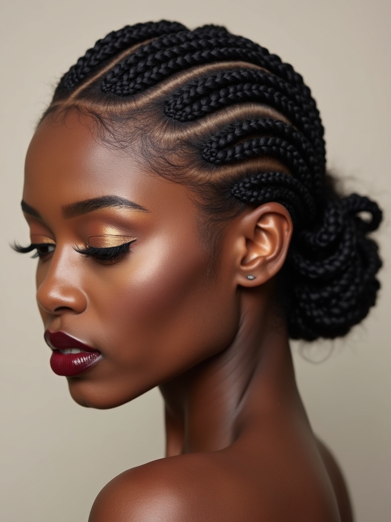 personalized cornrow style guide