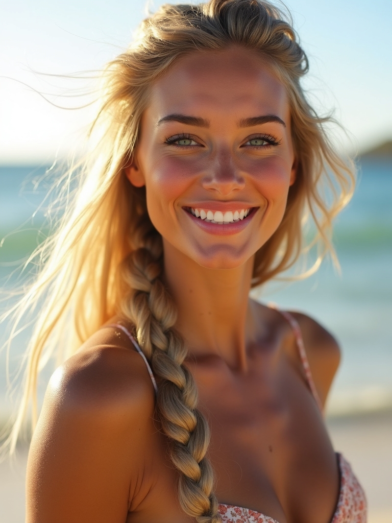 playful bubble braid hairstyle