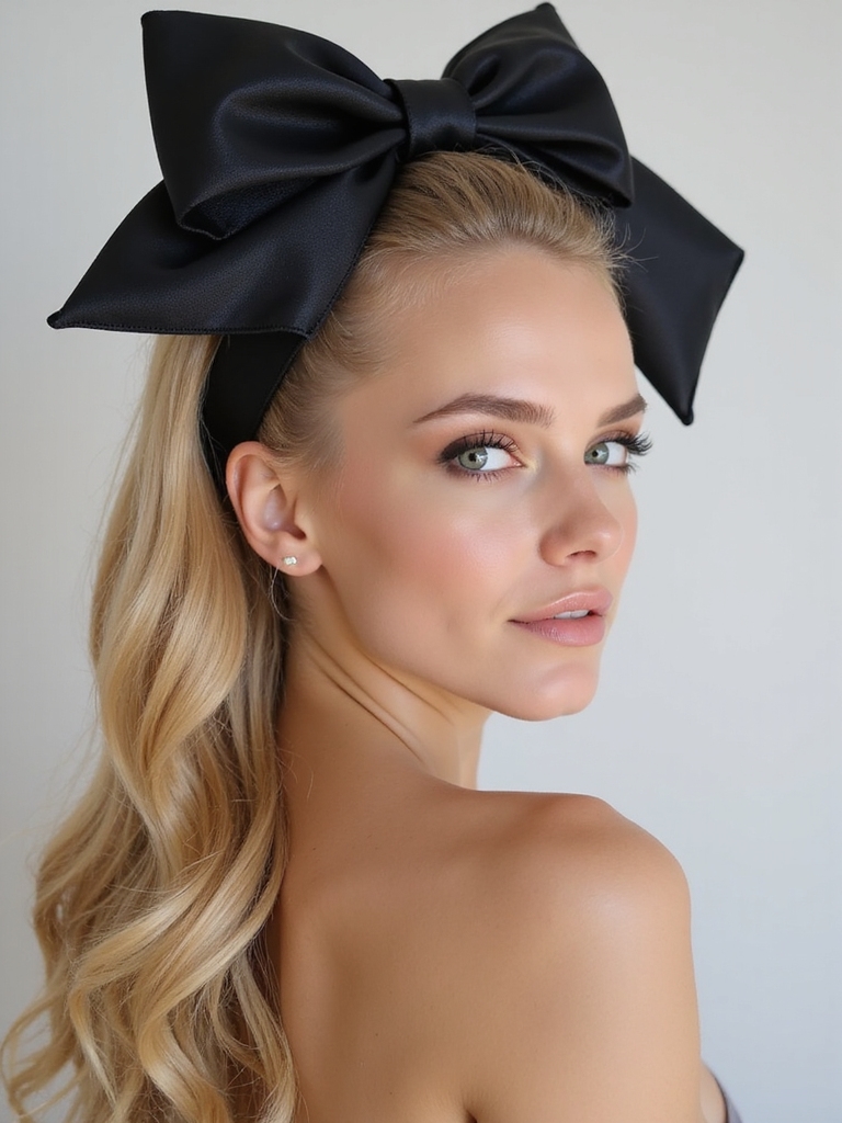 quick and chic hair bow