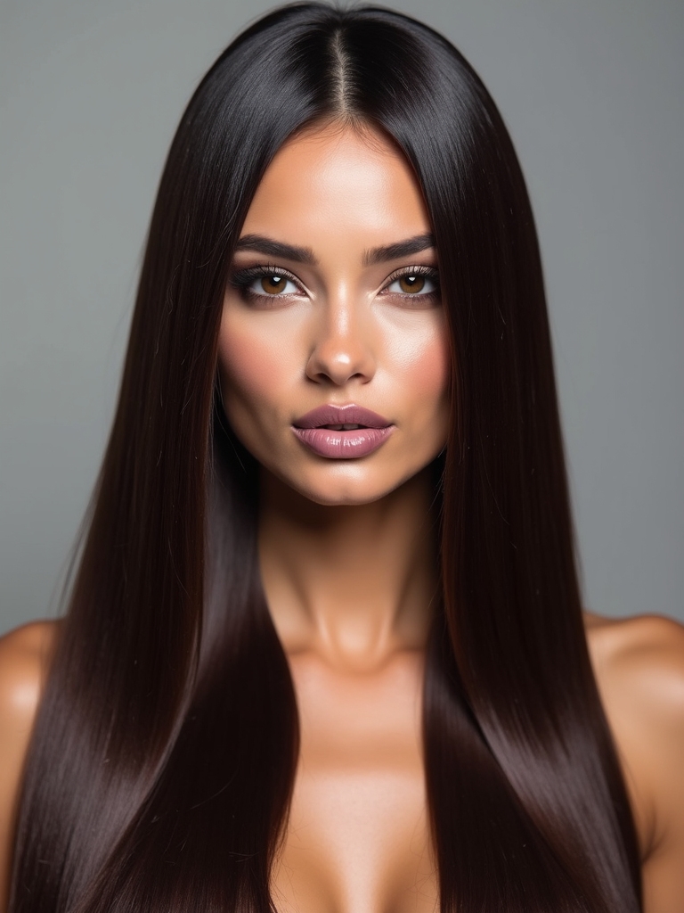 sleek hairstyle essential products
