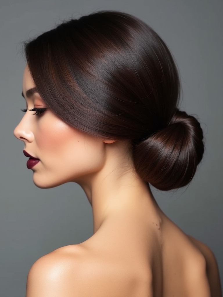step by step chignon tutorial