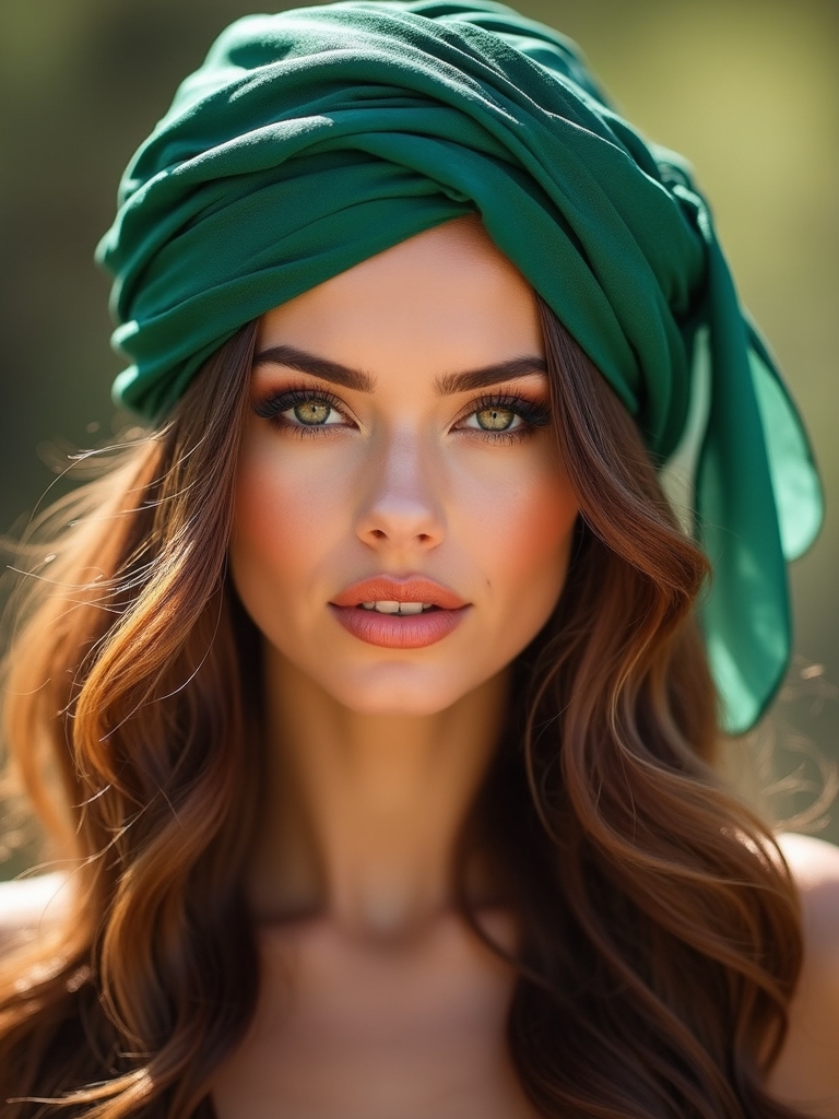 stylish scarf hair accessories