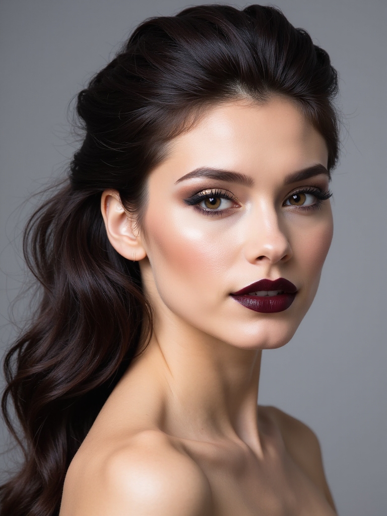textured slick back hairstyles