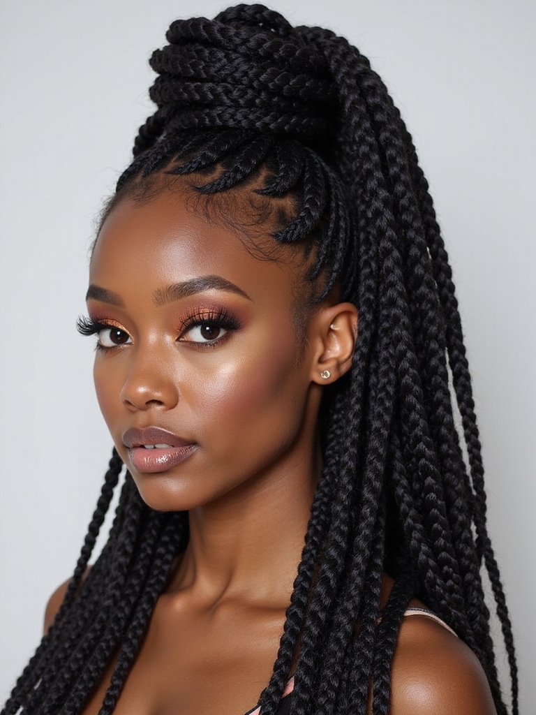 timeless and versatile cornrows