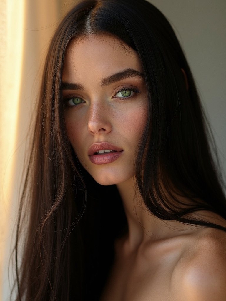 timeless elegance of sleek hair