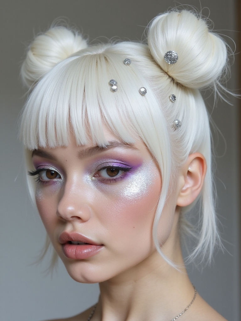 trendy functional hair style