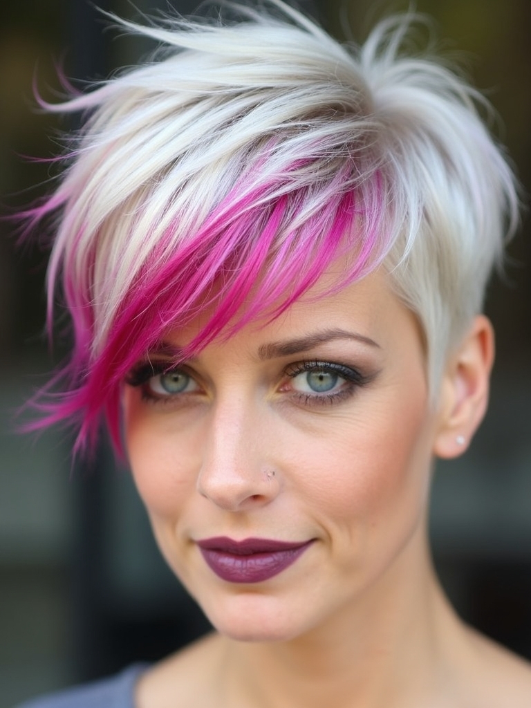 vibrant bold colored highlights