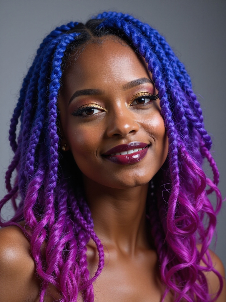 vibrant colorful twist styles