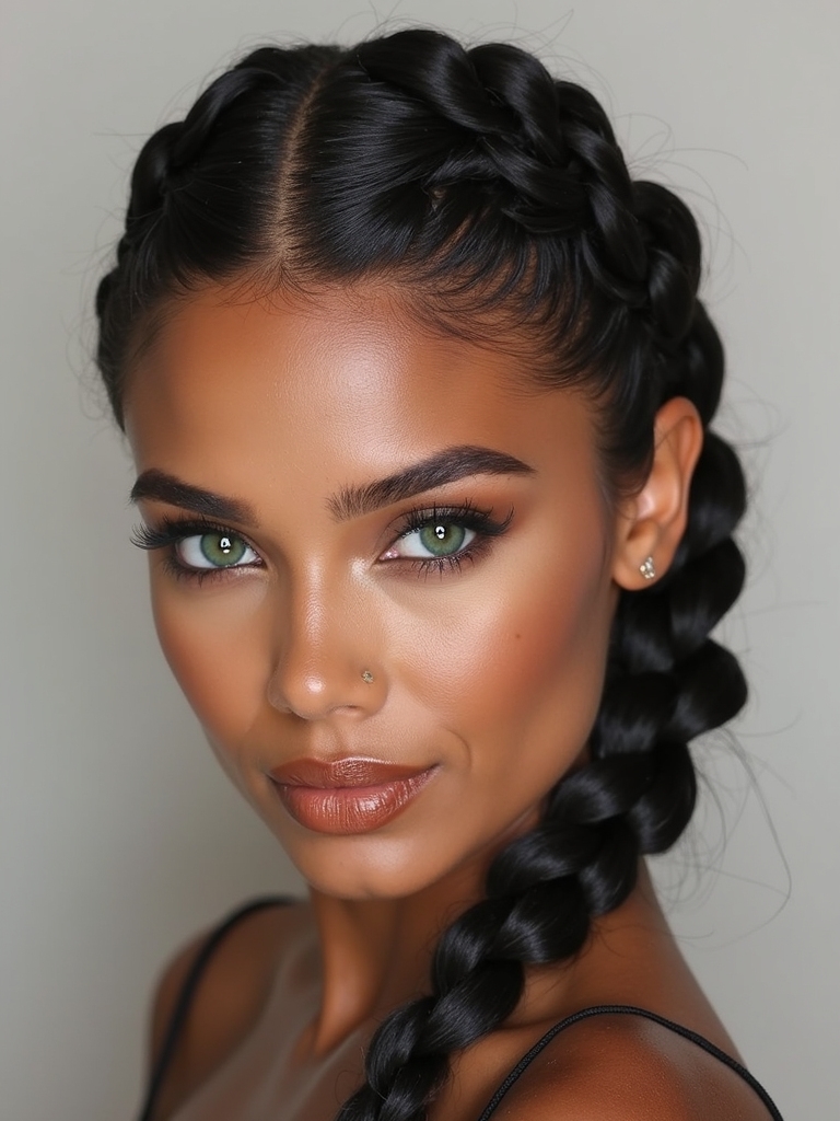 zigzag braids for effortless styling