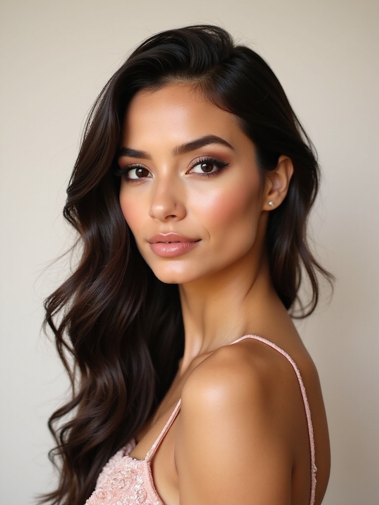 adriana lima classic glam